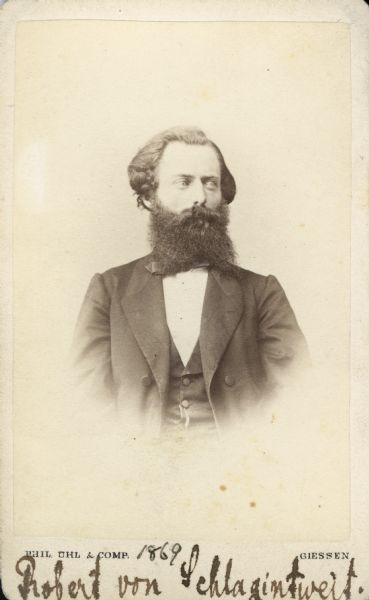Robert von Schlagintweit, 1869
